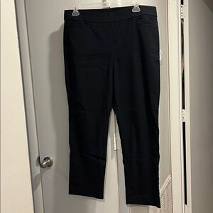 Kim Rogers Elegant Black Trousers plus size 16S like new